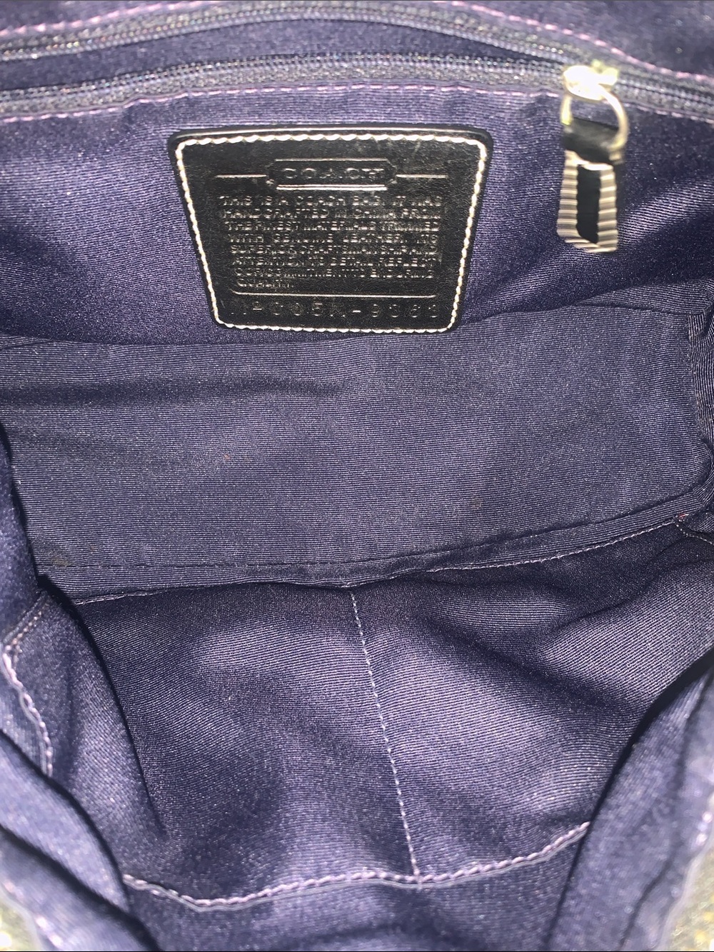 GUC Coach Black Small Shoulder Bag - Picture 8 of 9